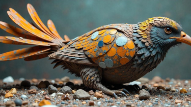 Estilo industrial. Una de las ideas para generar imágenes con IA.