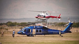Incendios en la Patagonia: llegó otro helicóptero de Chile y son más de diez combatiendo en el Parque Lanín