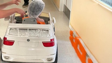 El mini móvil para generar más sonrisas y menos estrés. Foto: gentileza