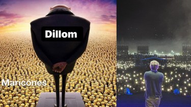 Dillom saludó a Neuquén en la Fiesta de la Manzana de Roca, hubo enojo y él respondió: «boludo»