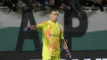 Marchesín fue clave en la victoria de Boca ante Banfield. 