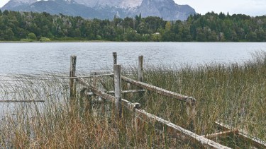 La laguna El Trébol es la que da nombre a la primera reserva natural urbana creada en Bariloche . (Alfredo Leiva)