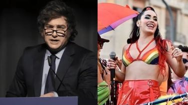 Javier Milei y Lali Espósito 