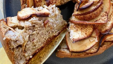 Torta de manzana: súper sana, rica y se hace rapidísimo