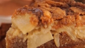 Esta receta no la podés dejar pasar: torta toscana de manzanas
