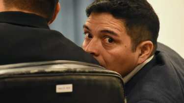 Claudio Calfuqueo se encuentra actualmente detenido, con prisión preventiva, en la comisaría 12. Foto Cecilia Maletti.