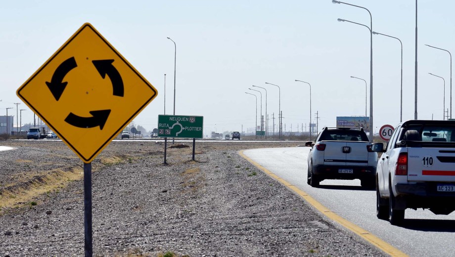 Autovía Norte de Neuquén. (Archivo Matías Subat)