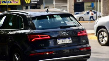 Falta de patentes en Neuquén, se usan provisorias. Foto: Matías Subat. 