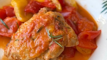 Cómo hacer un tentador pollo a la romana