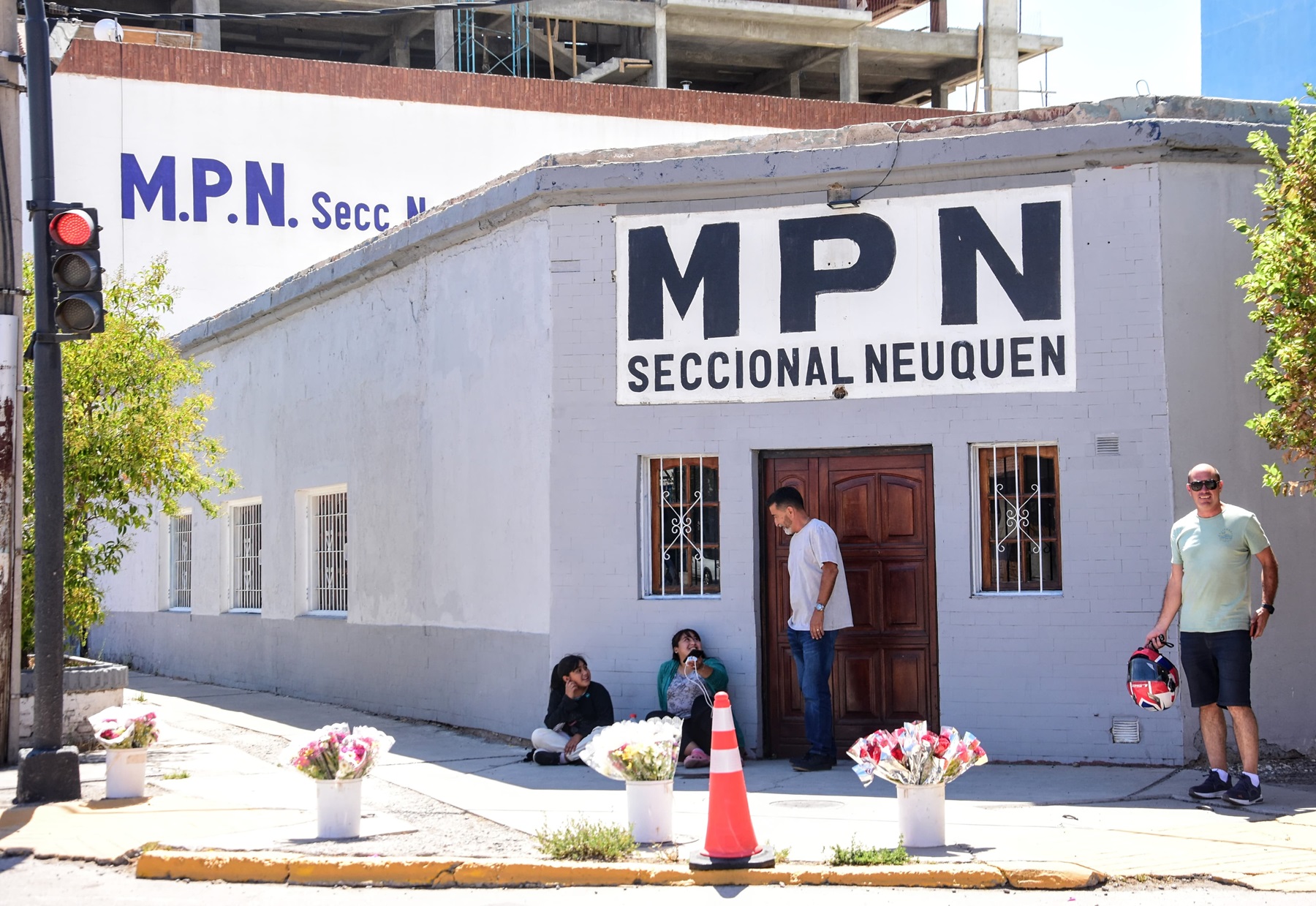 La sede histórica de la Seccional Primera del MPN, en calle Colón. Foto: Cecilia Maletti.