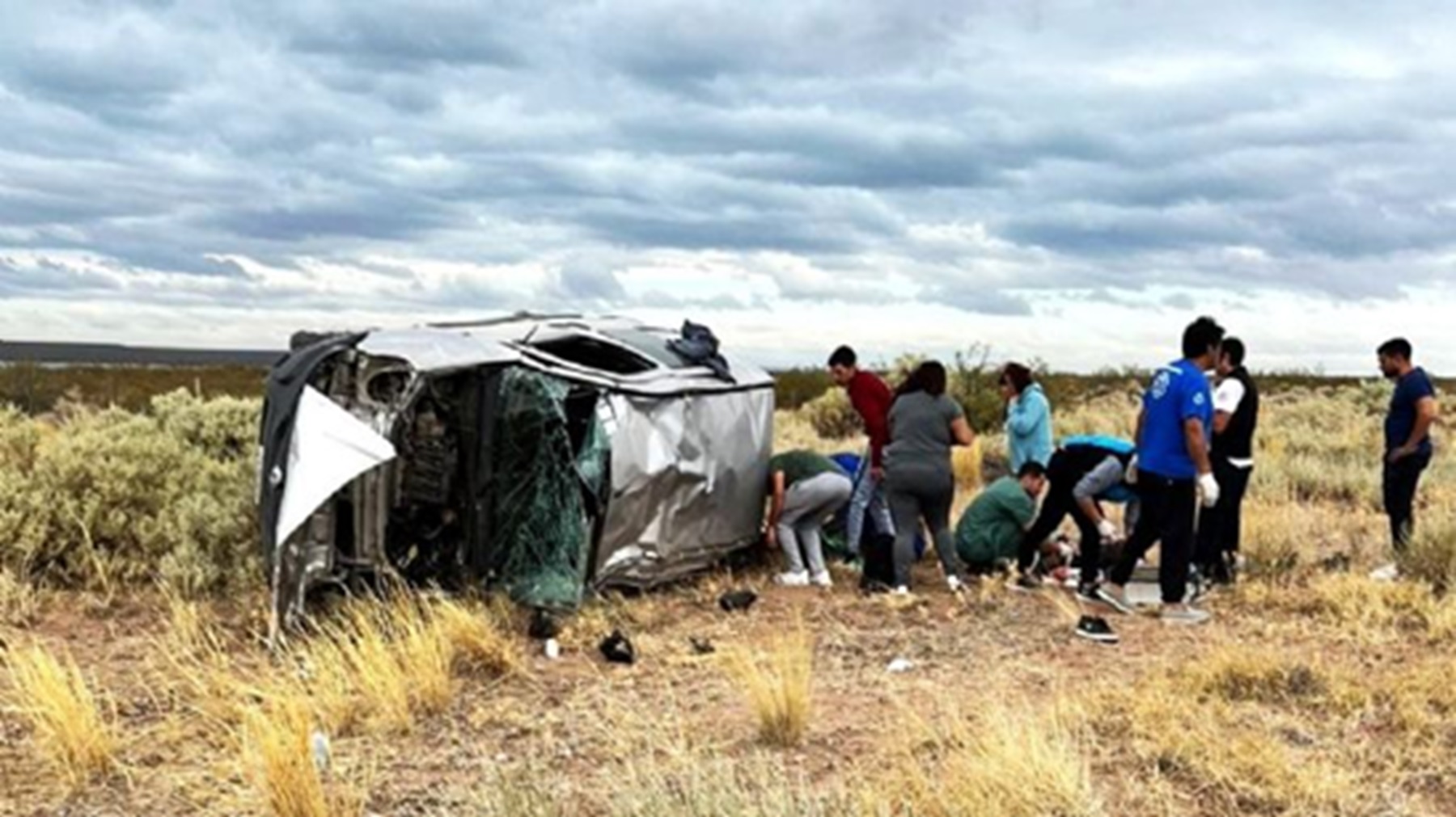 Volcó su auto y causó la muerte de un hombre en la Ruta 237: lo ...