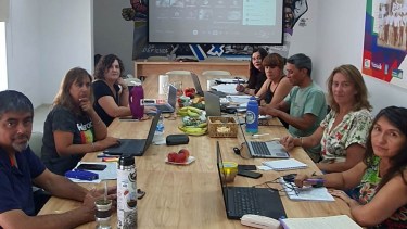 El plenario de secretarios generales de Unter se reúne para analizar la situación salarial luego de tres paritarias. Gentileza