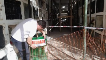 Clausuras en Allen. Gentileza Gobierno.