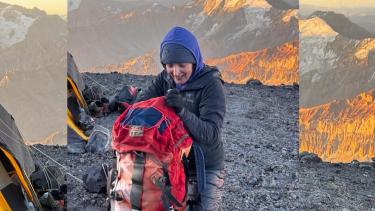 "Estar ahí fue poder acercarme más a esa historia", contó Guadalupe. Foto: gentileza