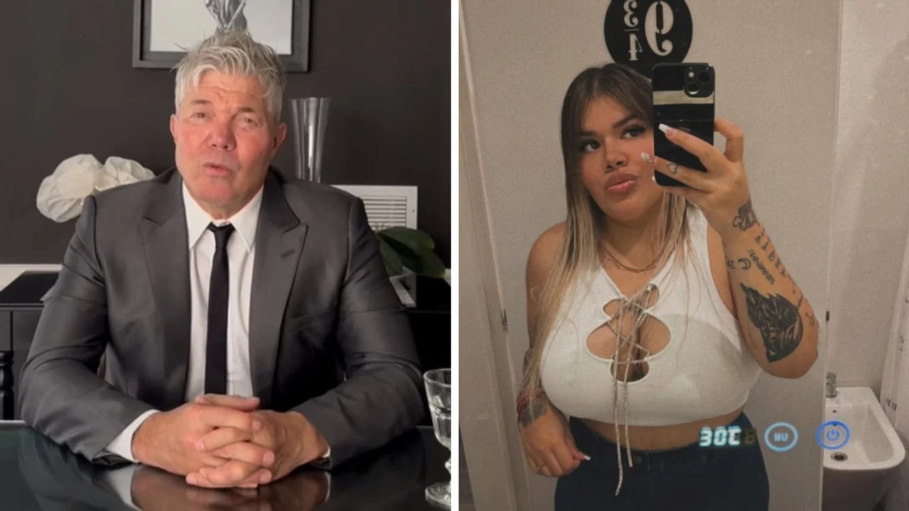 Burlando y Morena Rial
