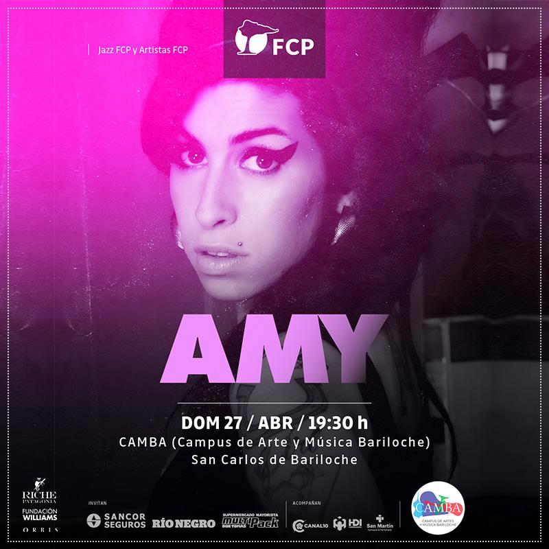 Fundación Cultural Patagonia presenta: Amy en Bariloche