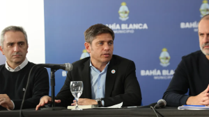  Axel Kicillof exigió una «porción» del crédito con el FMI para Bahía Blanca