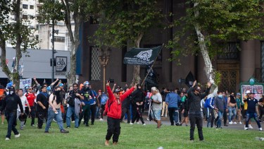 Marcha de jubilados al Congreso. Foto: archivo.