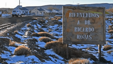 Ricardo Rojas en Chubut. Foto: archivo.