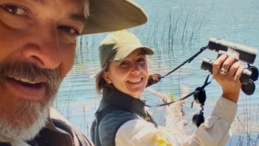 Los puntos de observación del Censo de Aves Acuáticas se repartieron en 14 puntos del Área Protegida. Foto: Gentileza Parque Nahuel Huapi. 