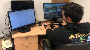 La investigación surgió del  Instituto Patagónico de Geología y Paleontología del Cenpat. Foto: gentileza