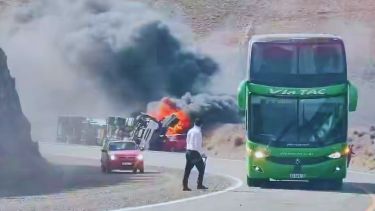 Cómo están los heridos del choque en la Ruta 237. 