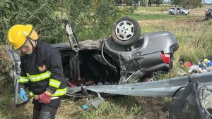 Cómo se encuentra la familia de Viedma que sufrió un grave vuelco en la Ruta 3