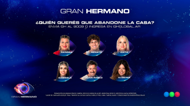 Gala de eliminación en Gran Hermano. 