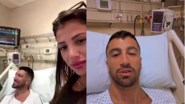 Giuliano Vaschetto y Jenifer Lauría.