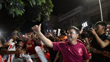 Gallardo respira tranquilo por el cambio de fecha del partido ante Independiente del Valle. 