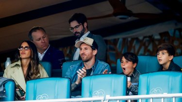 Lionel Messi presenció el triunfo de Djokovic en el Masters de Miami: la reacción del tenista