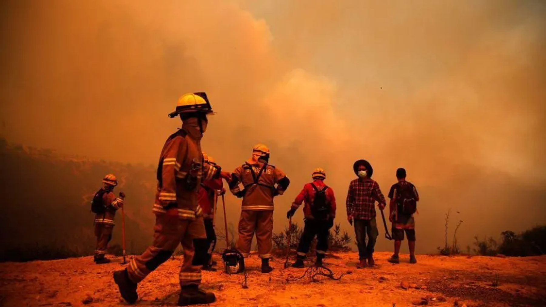 Humo en el sur de Neuquén por los incendios forestales en Chile: alerta ...