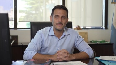 Julián Álvarez, intendente de Lanús.-