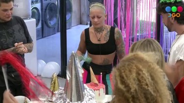 Juliana Furia Scaglione celebró su segundo cumpleaños en GH.