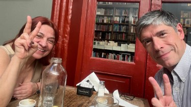 Marcela Feudale y Juan Anibal Medina.