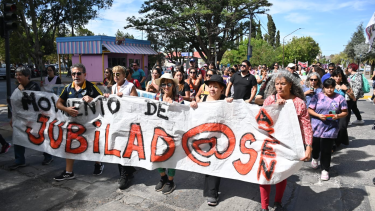 Marcha de jubilados. Foto: Florencia Salto.