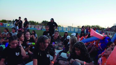 Se inauguró el Mundialito Infantil Femenino en el Luis Maiolino. (Foto: Juan Thomes)