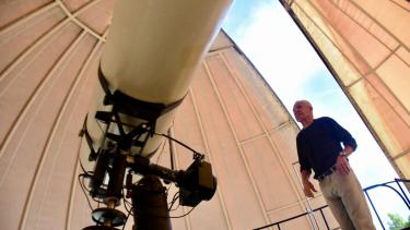 El Observatorio astronomico de neuquén. Foto: Archivo Matías Subat.