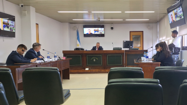 La audiencia se desarrolló esta mañana en los tribunales federales de Roca. 