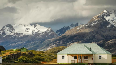 Estancia Cristina, uno de los establecimientos rurales con alojamiento para turistas en El Calafate. Foto gentileza. 