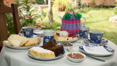 La tradicional ceremonia del té galés en la Patagonia. Foto gentileza Turismo Gaiman. 