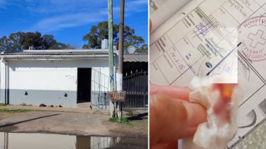 Madre denuncia negligencia en Florencio Varela. Foto: gentileza TN.