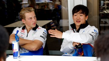 Lawson podría perder su puesto y Tsunoda pidió su butaca para la próxima carrera.