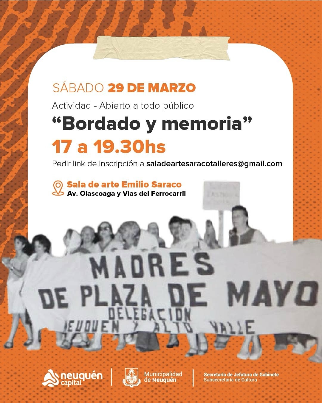 Taller “Bordado y Memoria”