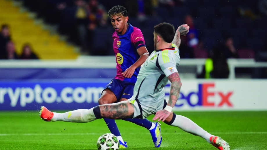 Yamal tiene previsto asistir a la gala de los Globe Soccer Awards. (AP Photo/Emilio Morenatti)