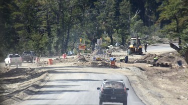 Video | Llegar a Villa Traful en Semana Santa: cómo está la Ruta 65 en medio de la pavimentación