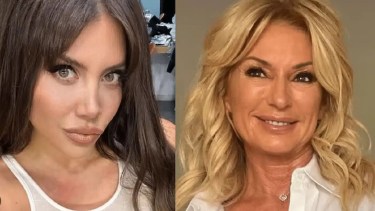 Wanda Nara y Yanina Latorre.