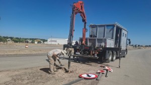 Rotonda de Ruta 22 en Choele Choel: contradicciones de Vialidad Nacional por la finalización