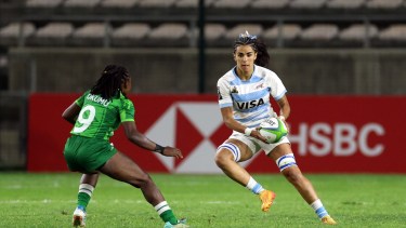 La rionegrina Josefina Padellaro fue parte del plantel argentino. (Foto: World Rugby)