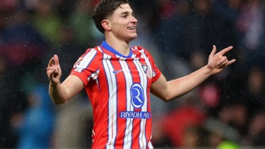 Julián Álvarez marcó un golazo por la Champions League.